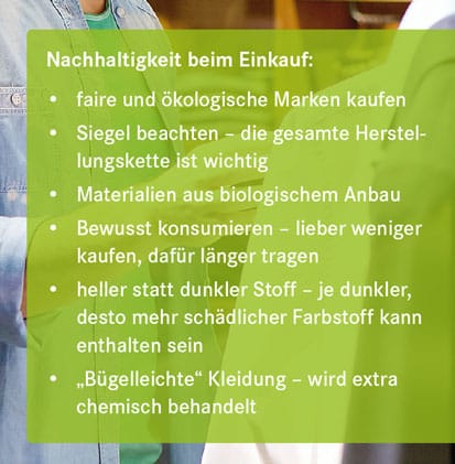 Nachhaltigkeit beim Einkauf
